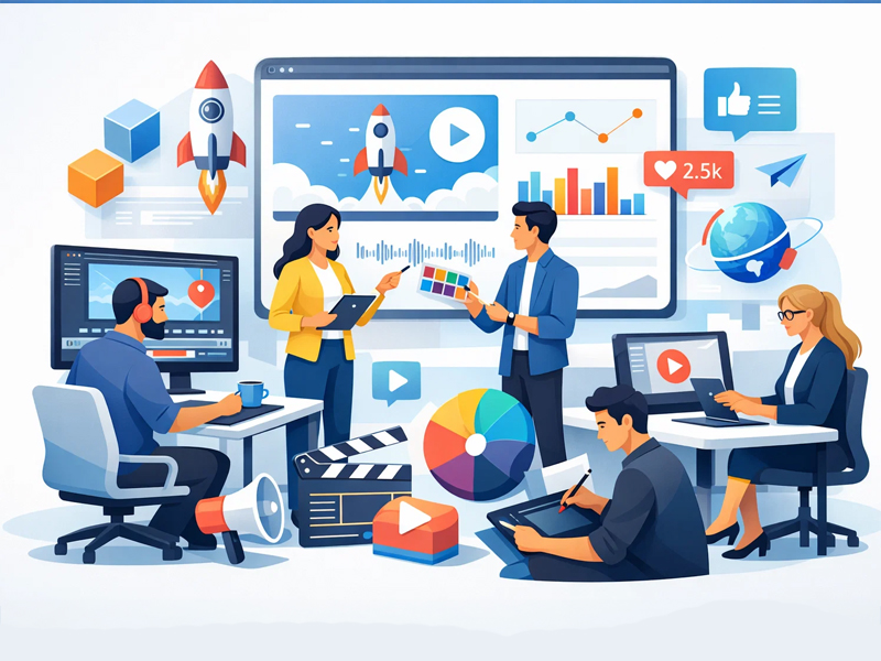 Porque investir em vídeos animados e motion graphics