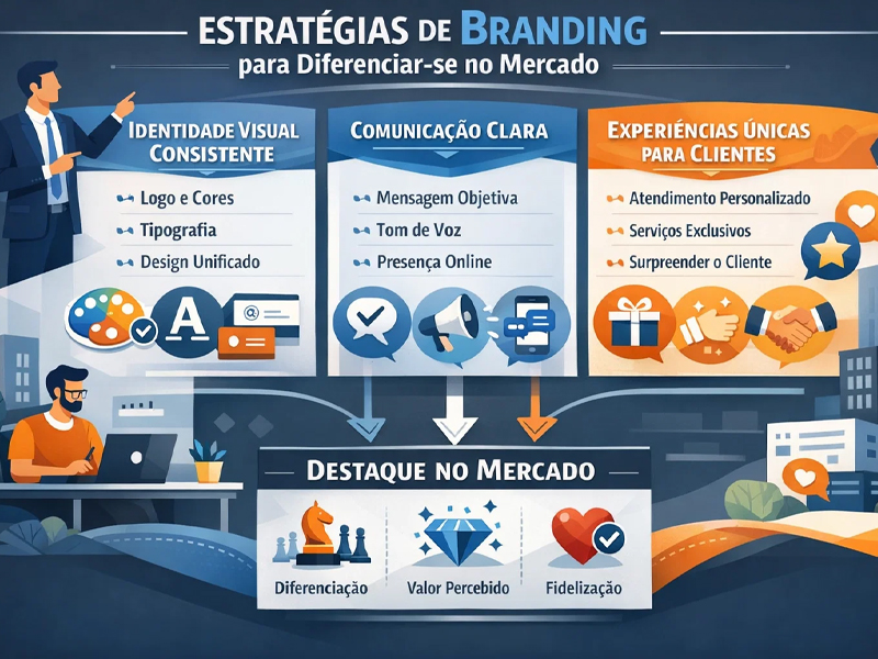 Branding como estratégia para diferenciar-se no mercado