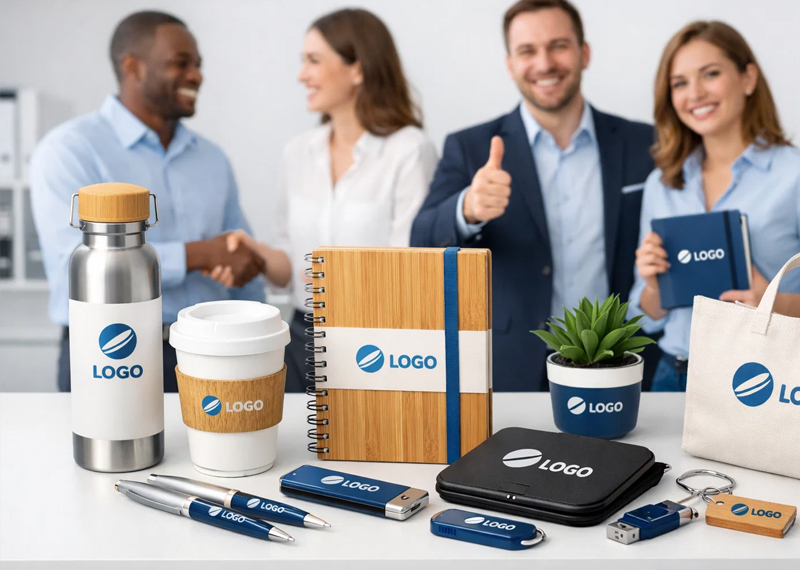 Brindes criativos para branding